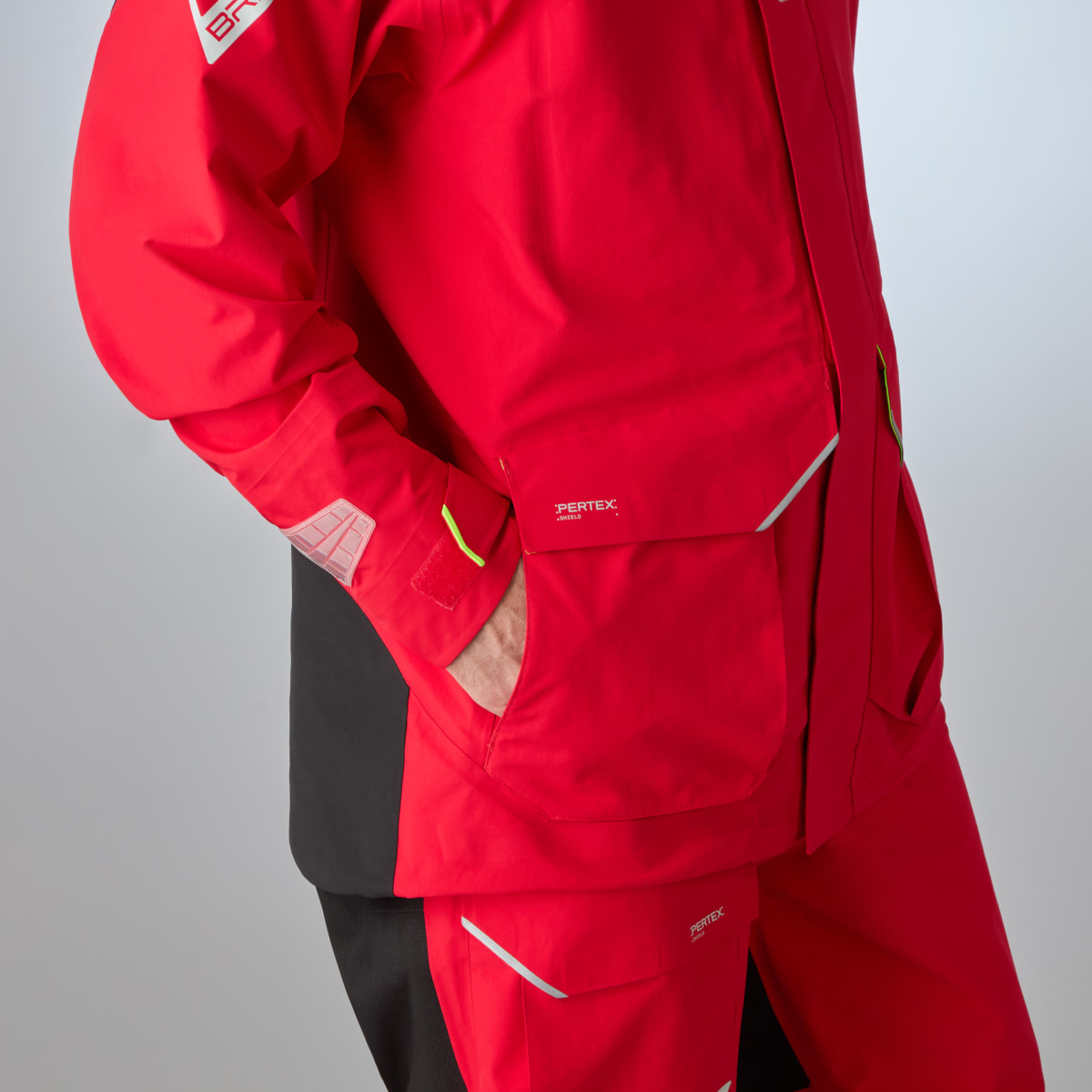 Musto BR3 Offshore Segeljacke Herren rot, Größe L