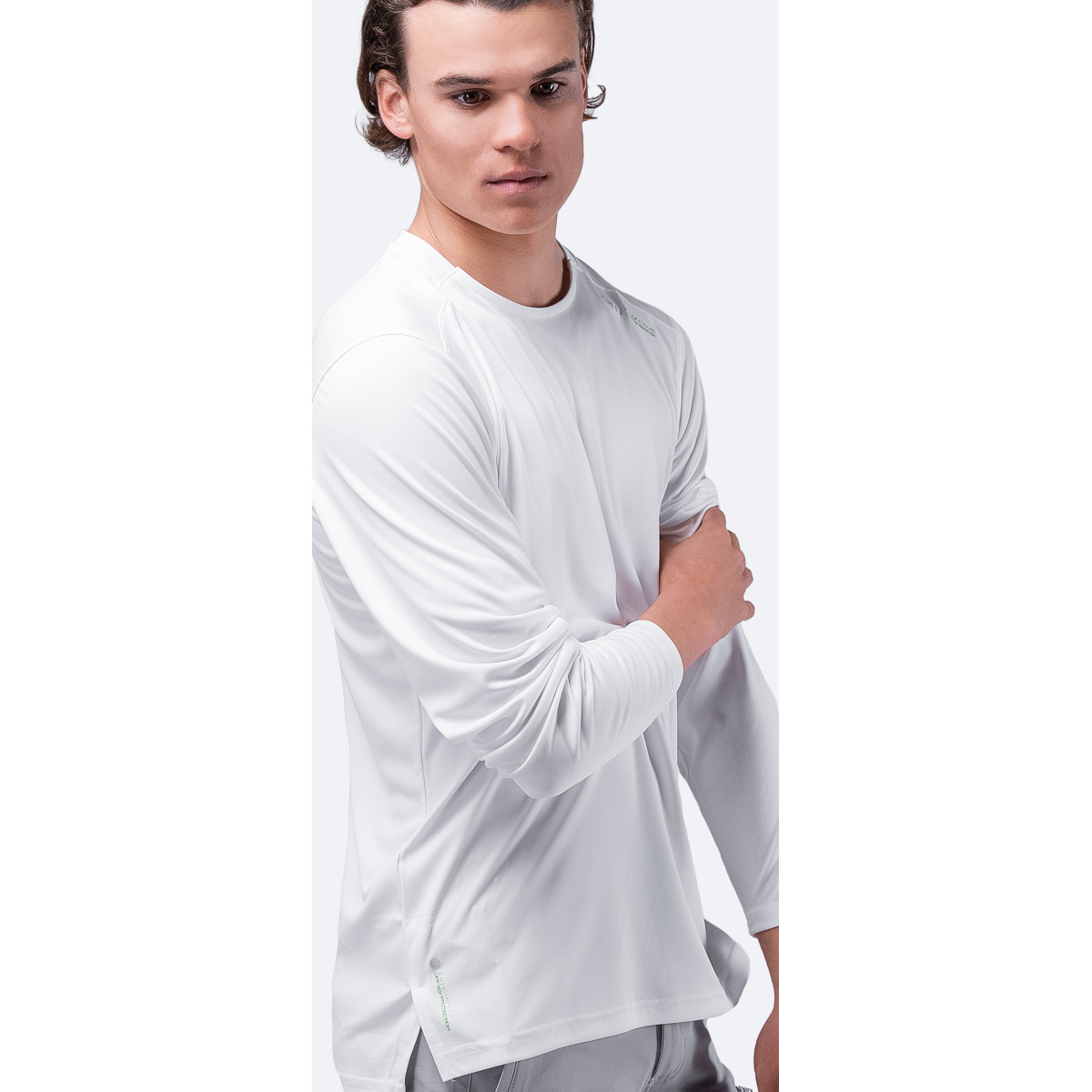 Zhik UV Active Langarmshirt Herren weiß, Größe S