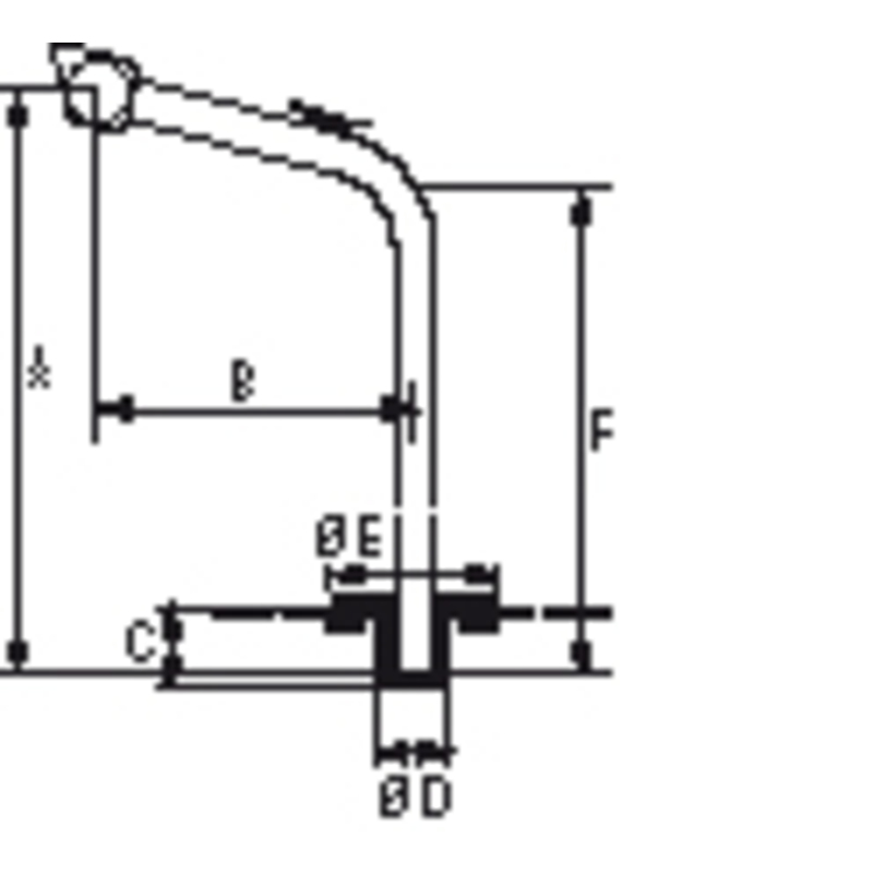 Plastimo Davits (paar) Gewicht Max 100 Kg