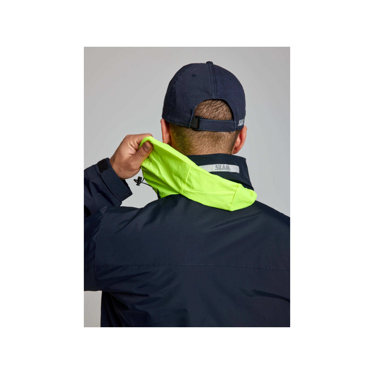 SLAM Sailing Warm Jacket Segeljacke Herren dunkles marineblau, Größe L