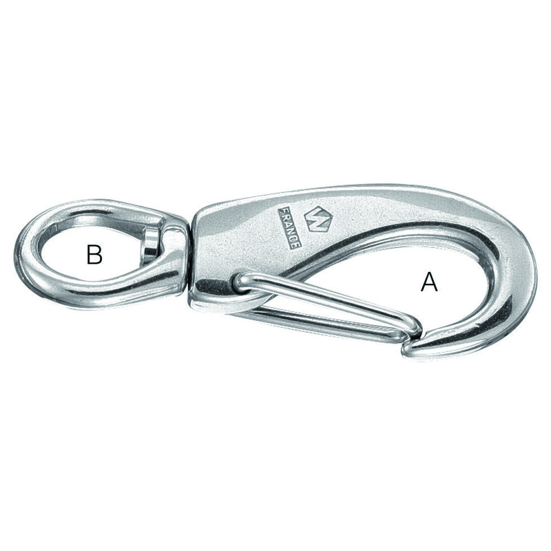Plastimo 70mm Swivel Snap Hook