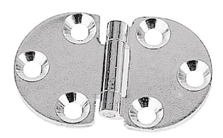 Plastimo Hinge Chr.Br 30x47mm