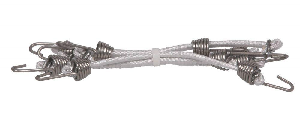 Plastimo Mini Ocean Gummiseil mit Edelstahlhaken Ø4 mm 15 cm 5er-Pack