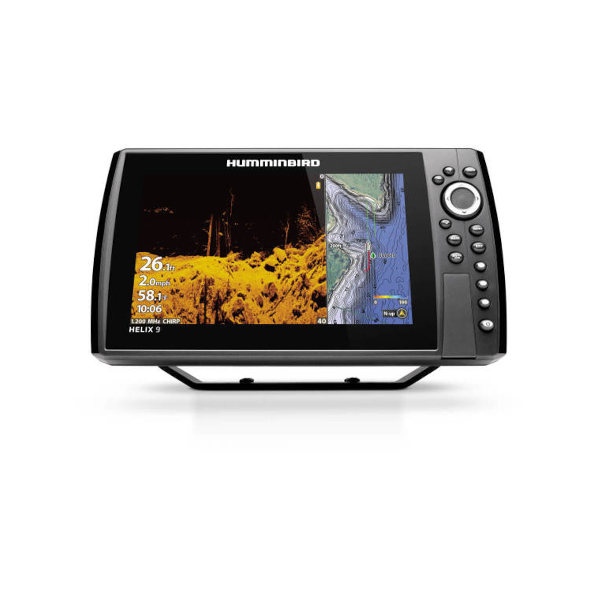 Humminbird HELIX 9 CHIRP MEGA DI+ GPS G4N Kartenplotter inkl. Geber
