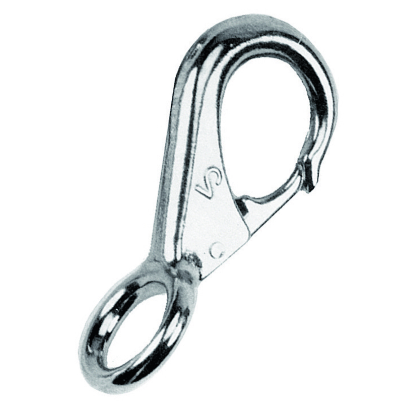 Plastimo Snap Hook Fixed Chr Brass 48mm Ø10mm