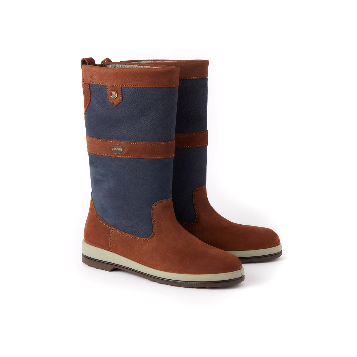 Dubarry Ultima Segelstiefel Gore-Tex Unisex navy-braun, Größe 43