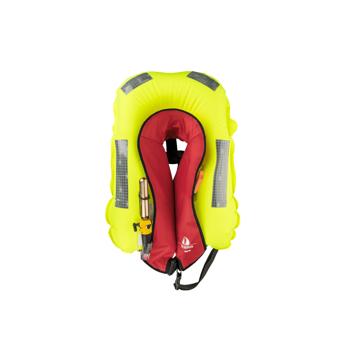 2er-Set 12skipper Automatik-Rettungsweste 165N ISO, rot inkl. 2 Wartungskits