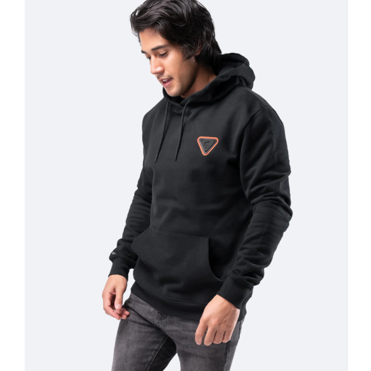 Zhik Hoodie Kapuzenpullover Herren schwarz, Größe M