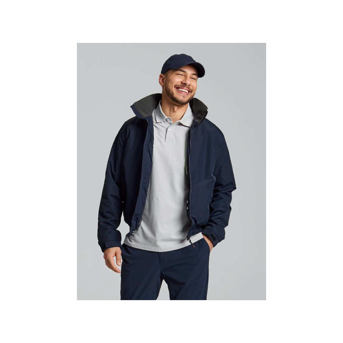 SLAM Sailing Warm Jacket Segeljacke Herren - Farbe dunkles marineblau
