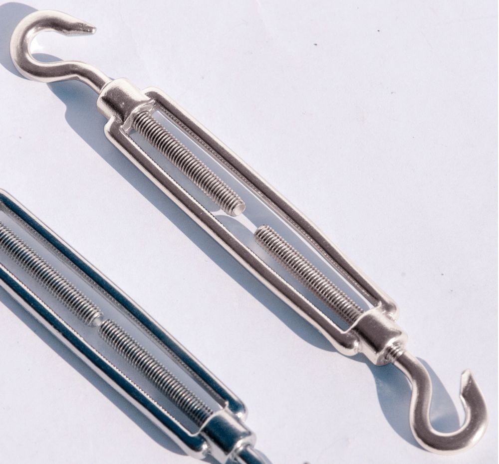 Plastimo St.S Tightener 2 Hooks 5x120mm