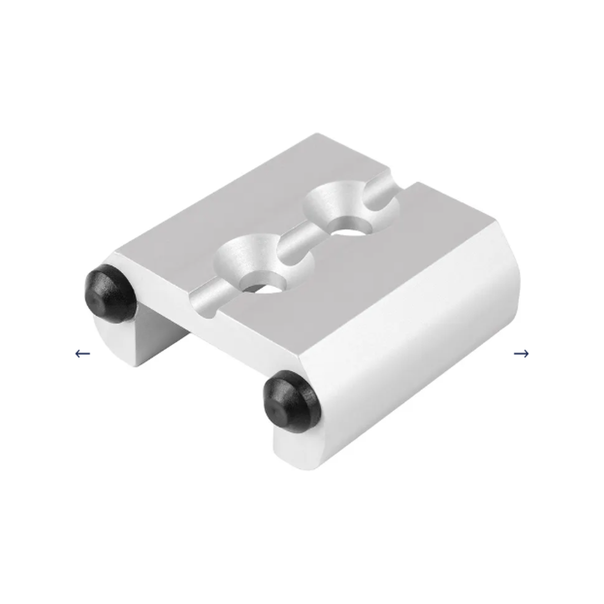 Ronstan S30 End Stop, Alu, 65mm x 76mm