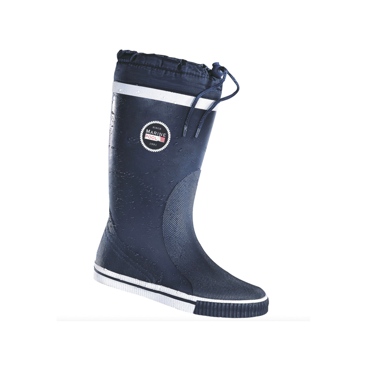 Marinepool Dublin Gummistiefel Unisex marineblau, Größe 41