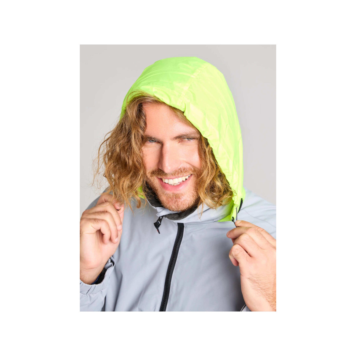 SLAM Sailing Warm Jacket Segeljacke Herren - Farbe silber