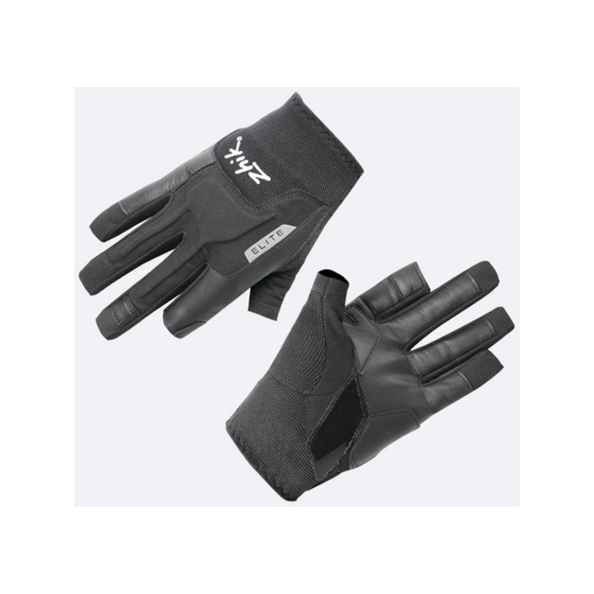 Zhik Elite Segelhandschuhe Langfinger anthrazit, Größe XS