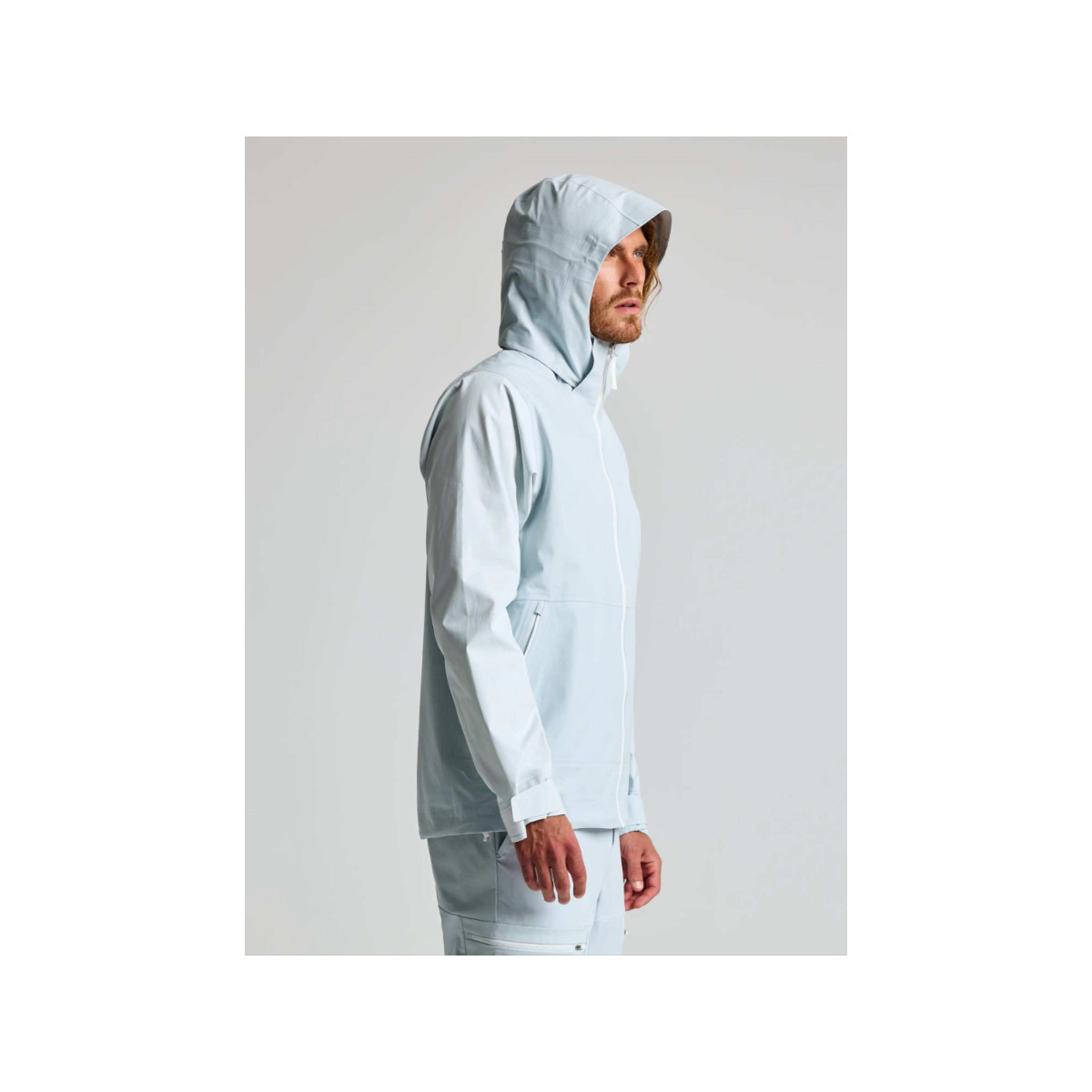 SLAM OD Hooded Jacket Segeljacke Herren - Farbe grau