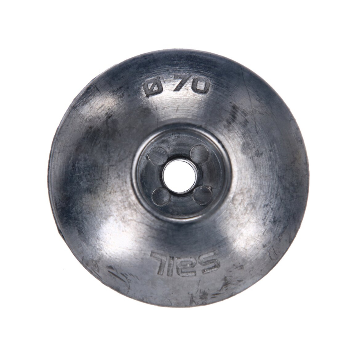 Crosseven Opferanode Zink Rund - Größe 70mm