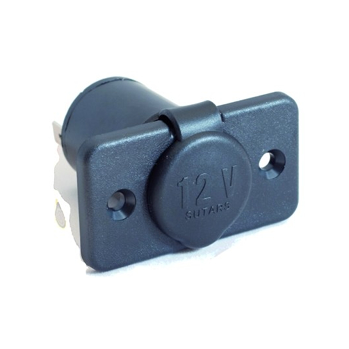 Plastimo Einbausteckdose F. Zig.Anz. 12v Schwarz