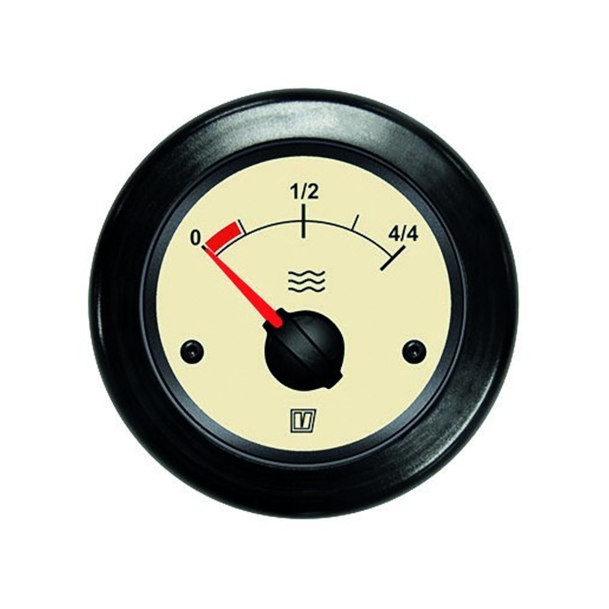 Vetus Frischwasseranzeige, creme, 12/24 Volt