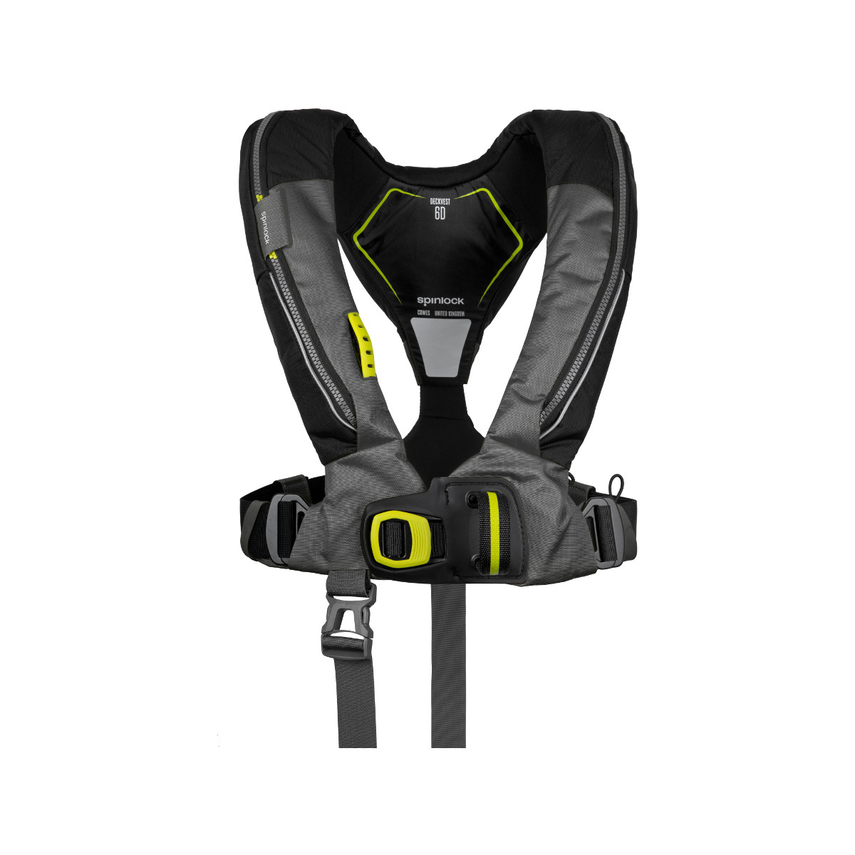 Spinlock Deckvest 6D Automatik-Rettungsweste - Farbe schwarz