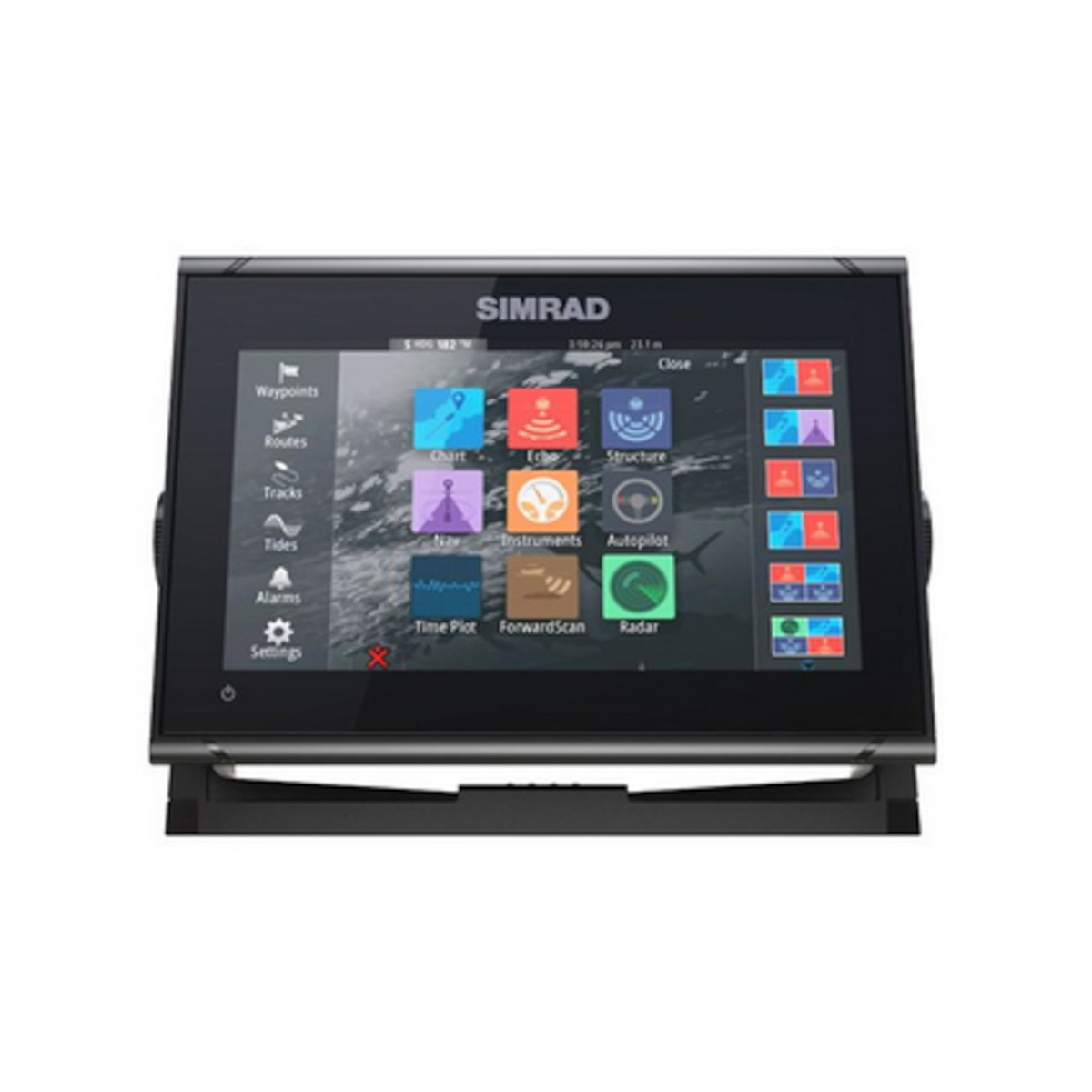 Simrad GO9 XSE Kartenplotter mit Touch-Display