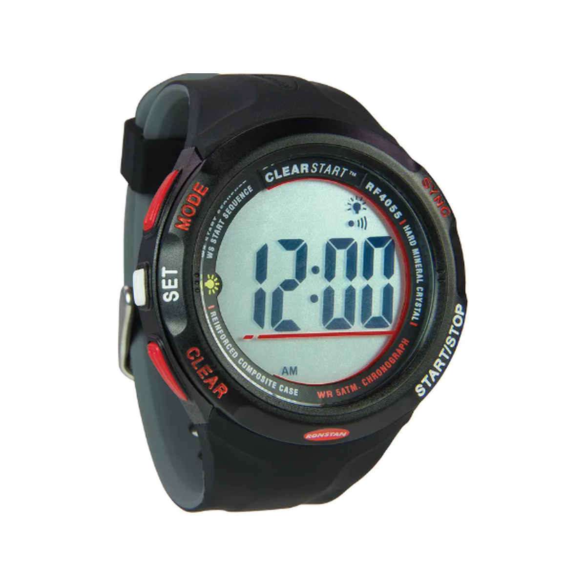 Ronstan ClearStart Segeluhr, 50mm, schwarz grau