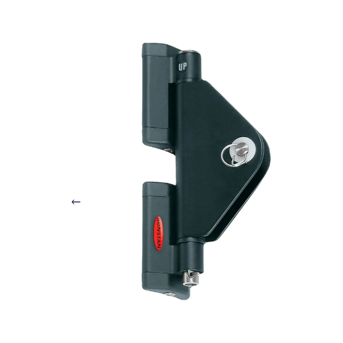 Ronstan S6 Ballslide Kopfbrettwagen N8-N9, 160mm x 41mm