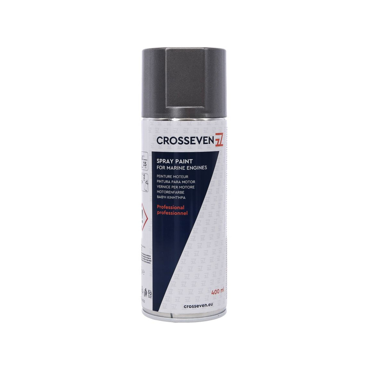 Crosseven Mariner Hellgrau Metallic Spray, 400 mL