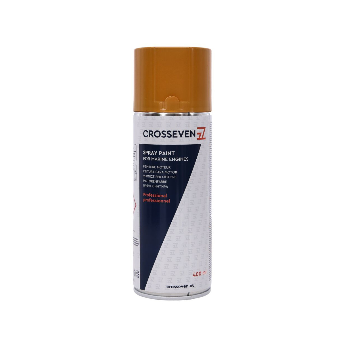 Crosseven Caterpillar żółty spray, 400 ml