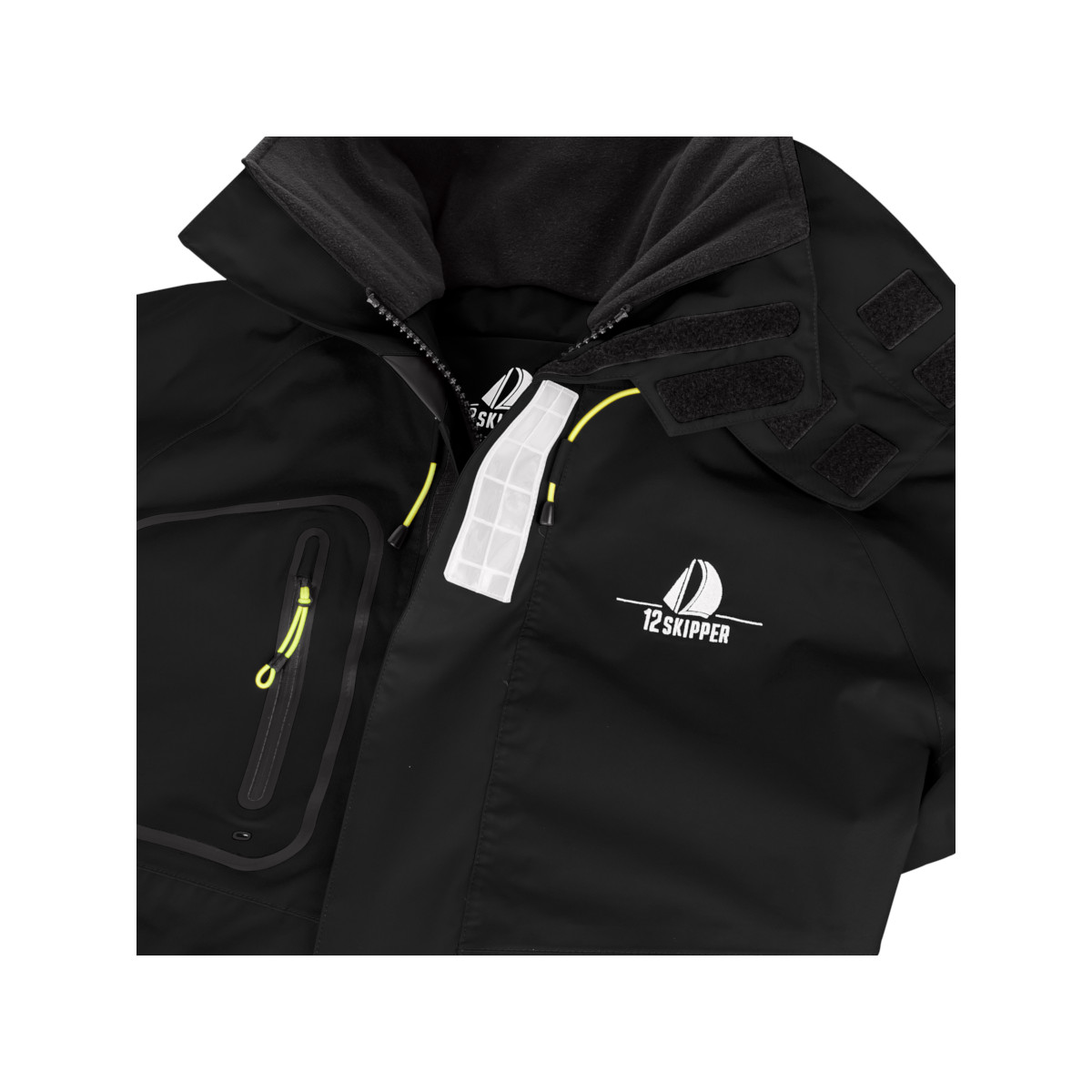 12skipper Magellan Offshore Segeljacke Unisex schwarz, Größe M