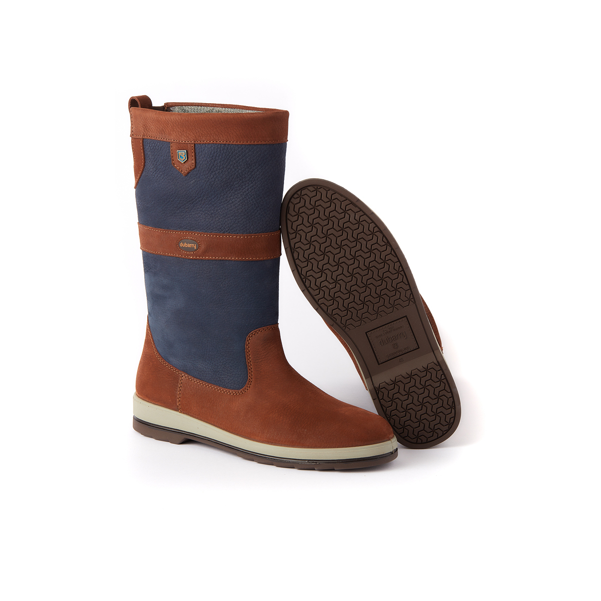 Dubarry Ultima Segelstiefel Gore-Tex Unisex navy-braun, Größe 43