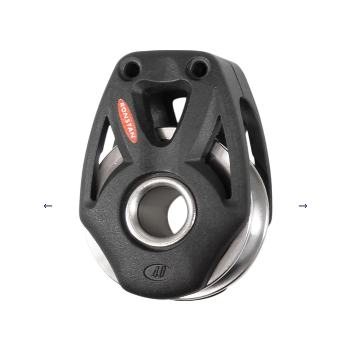 Ronstan S40 RT Orbit Block - Anzahl Blöcke einfach HHL