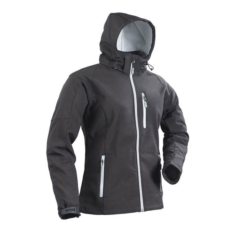Plastimo Jacke Softshell Frauen Schwarz M