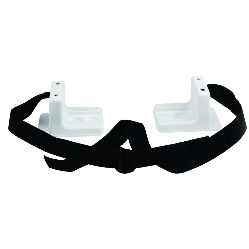 Plastimo 4-teiliges Set Schraubenhalterungen + Gurtband