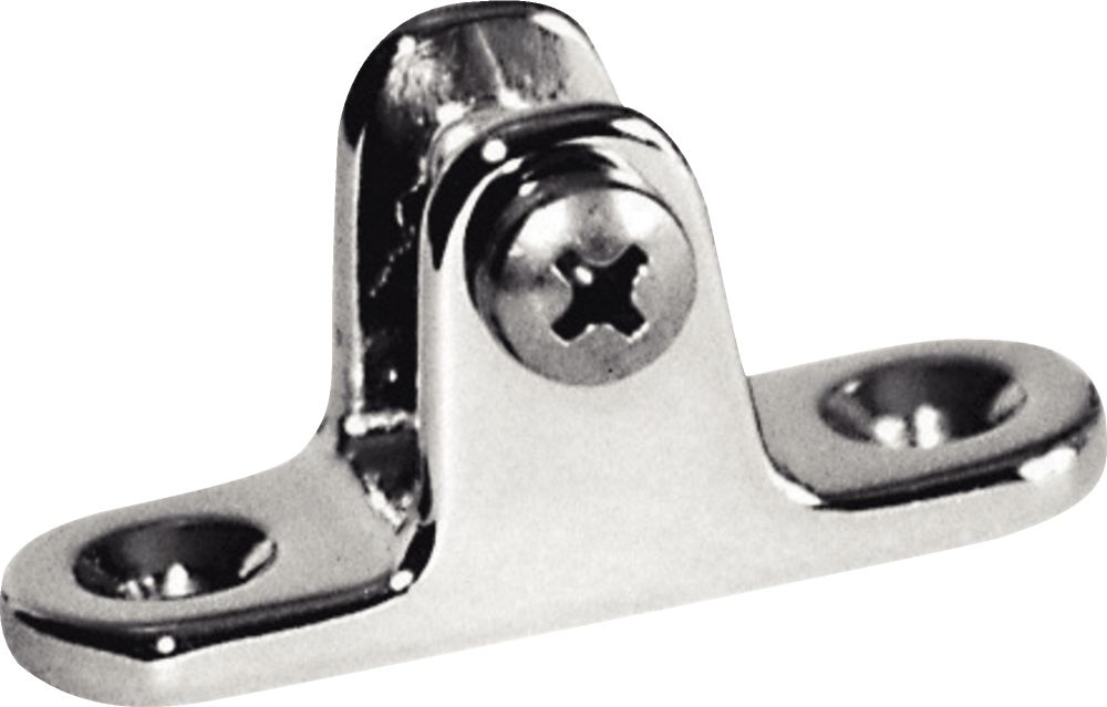 Plastimo Hood Fix Plate Chrome Brass Pm30x24