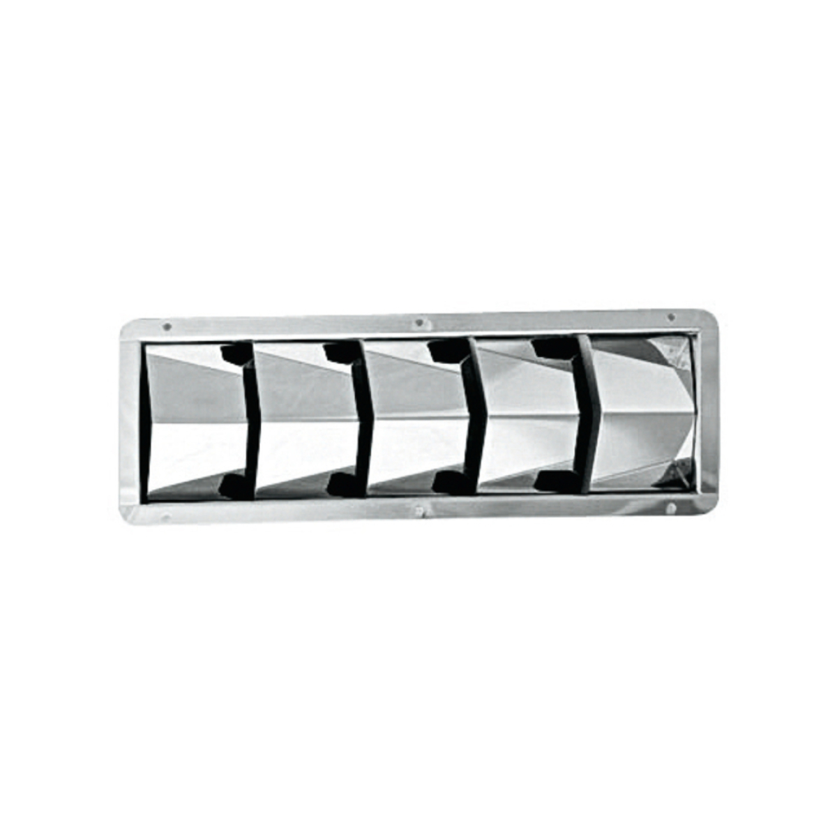Plastimo Louver Rectangular St/Steel 5 Shutters