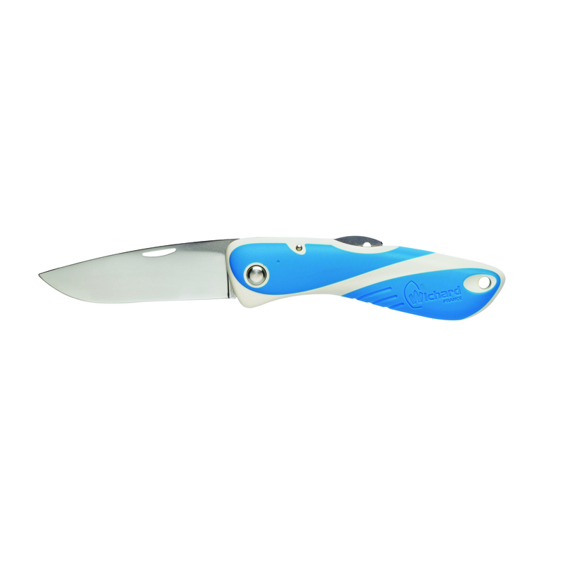 Plastimo Messer Aquaterra Smooth Blade Blau/Weiss