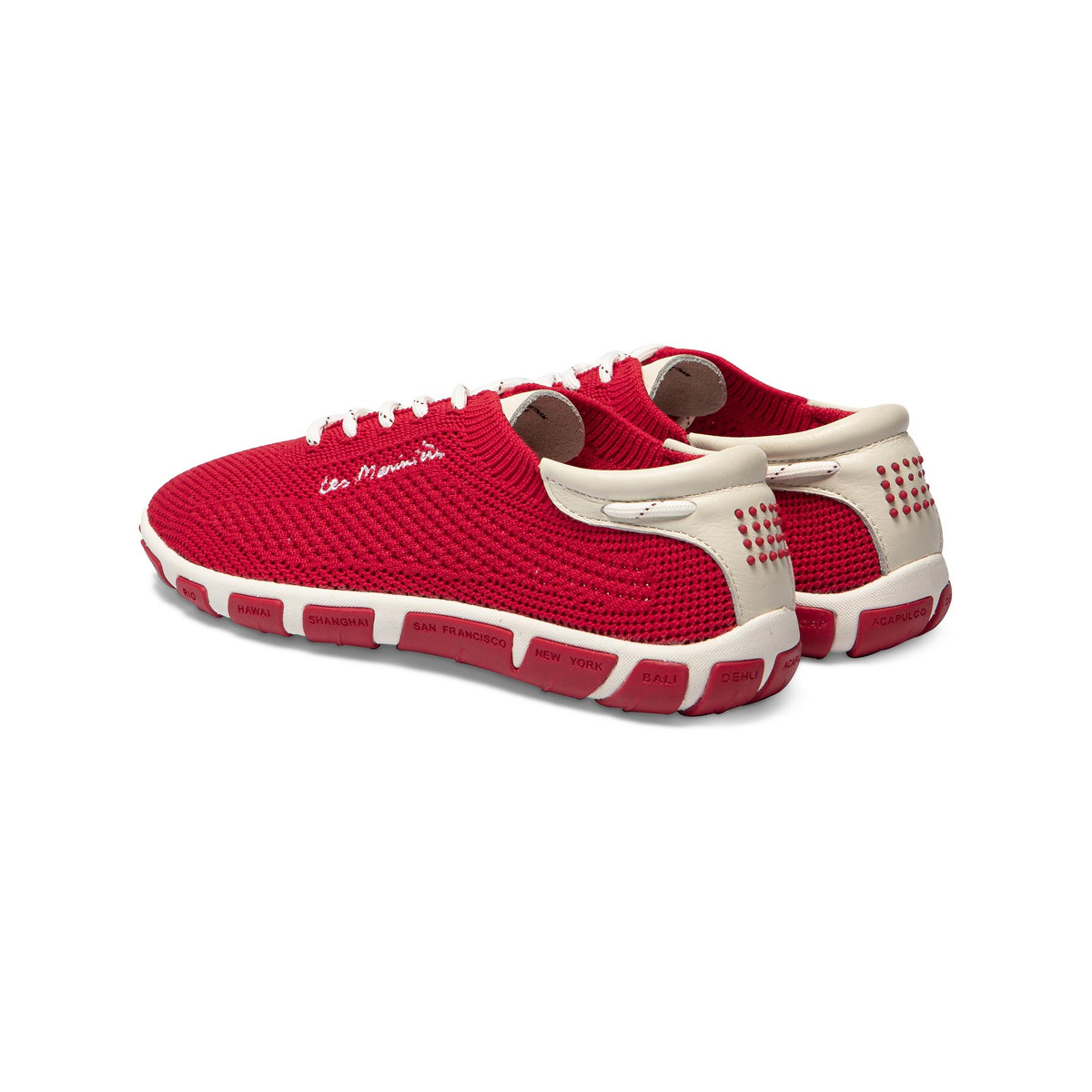 TBS Jazaria Bootsschuh Damen rot, Größe 37