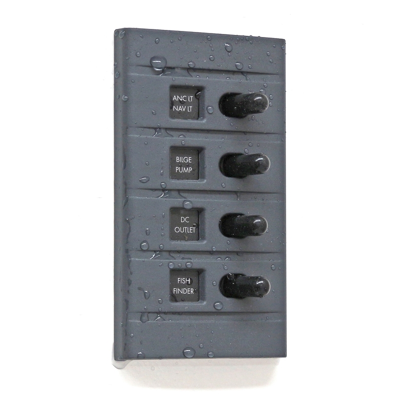 Plastimo 4--Fach Schalttafel