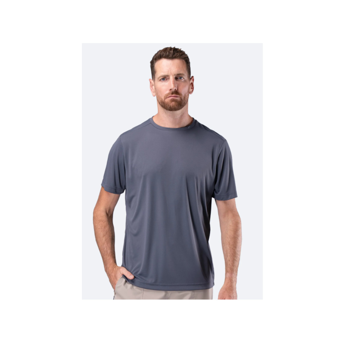 Zhik UV Active T-Shirt Herren dunkelgrau, Größe XL
