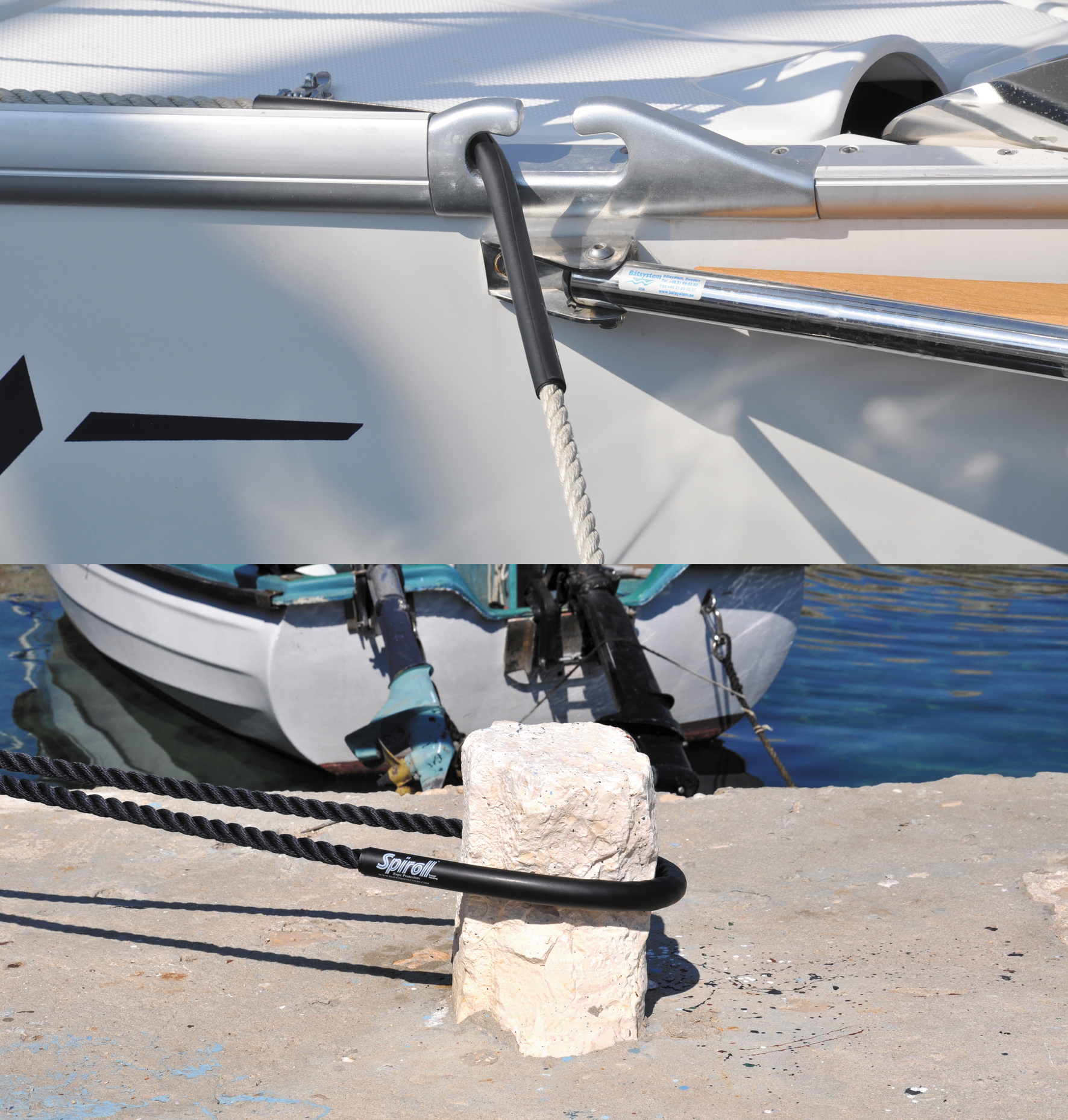 Plastimo Waterline Design Spiroll Black Protect