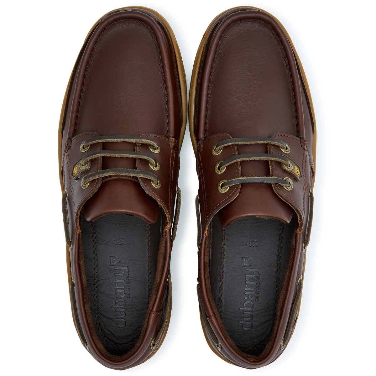 SALE: Dubarry Regatta Bootsschuh Herren mahagoni, Größe 44