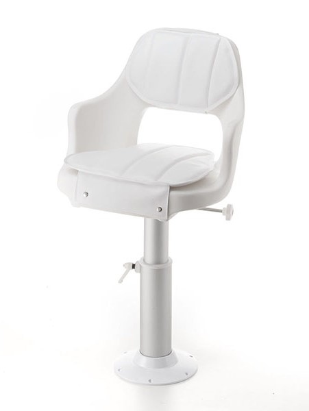 Plastimo Captain Seat+Cushions+Pedestal Alu
