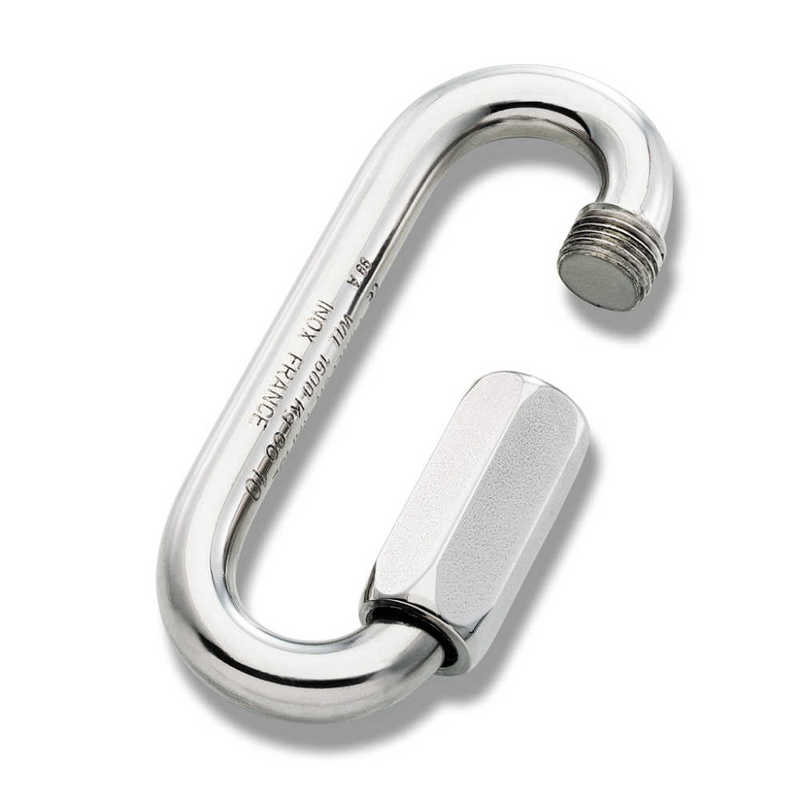 Plastimo Shackle Express St.S Big Opening Ø6mm