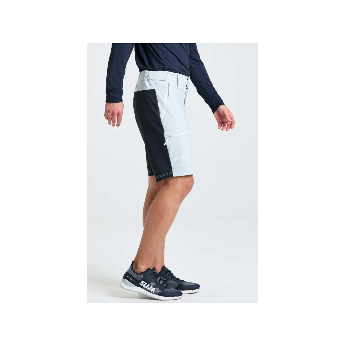 SLAM Altura Tech Short Segelshorts Herren grau, Größe M