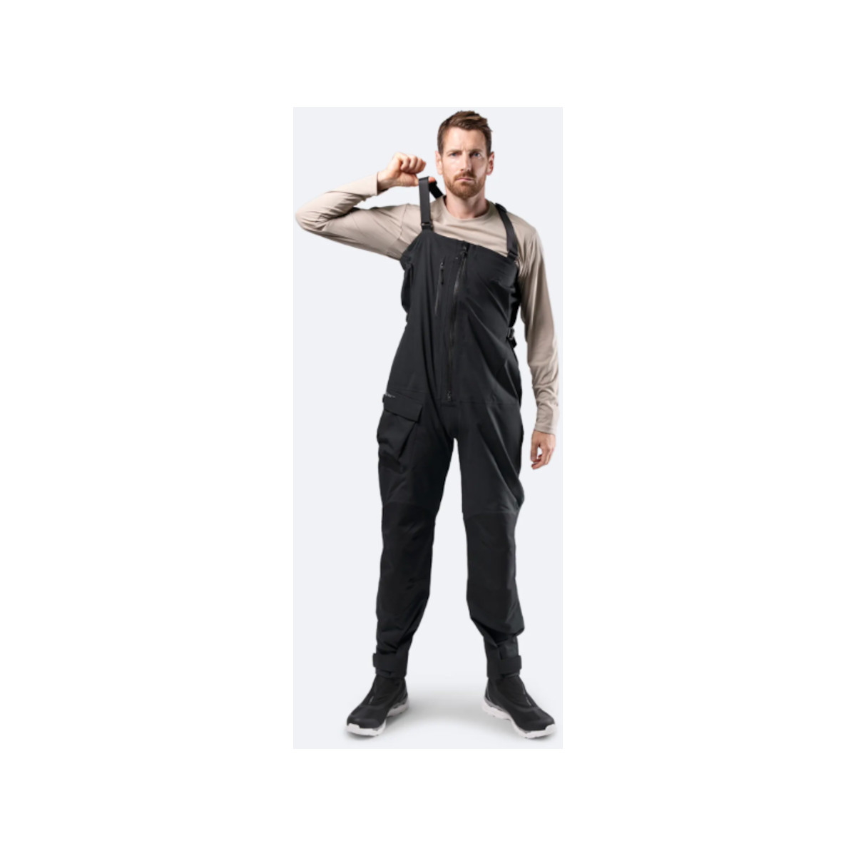 Zhik INS400 Salopette Unisex schwarz, Größe XL