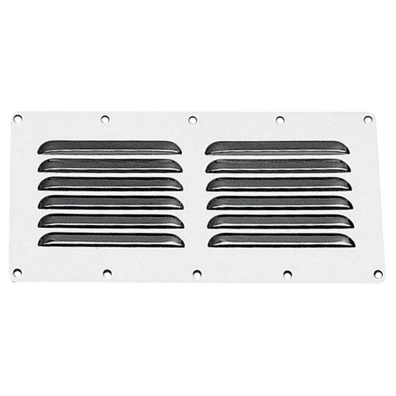 Plastimo Inox-Lueftungsgitter 125x65mm