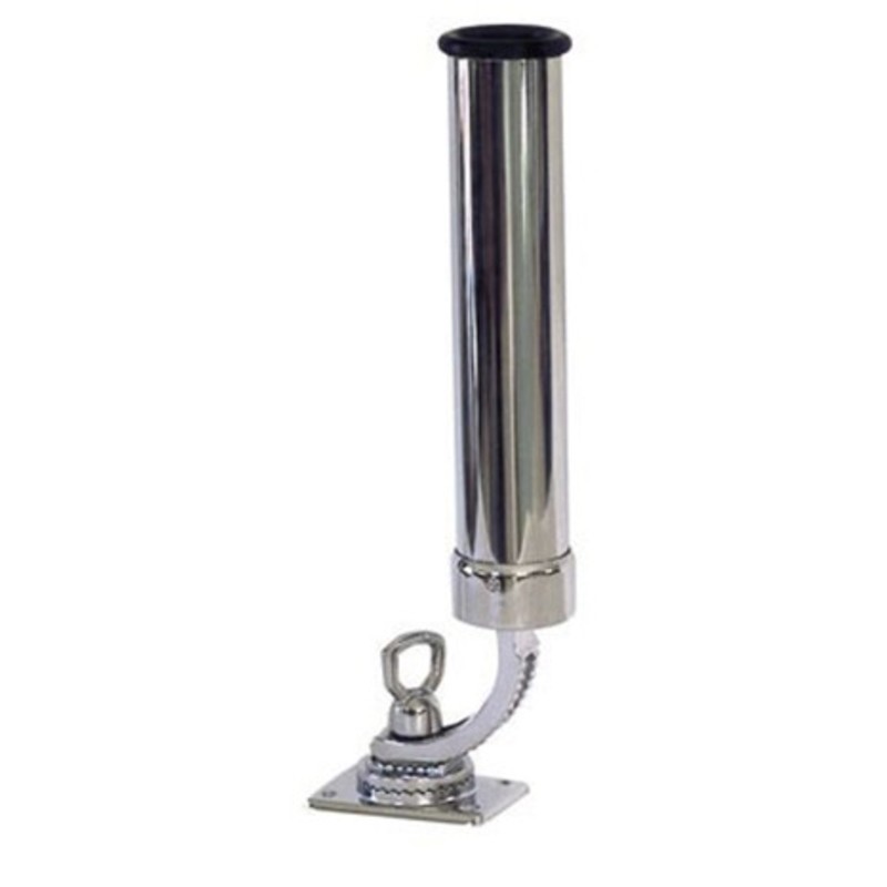 Plastimo Rod Holder Rail Mnt Chr