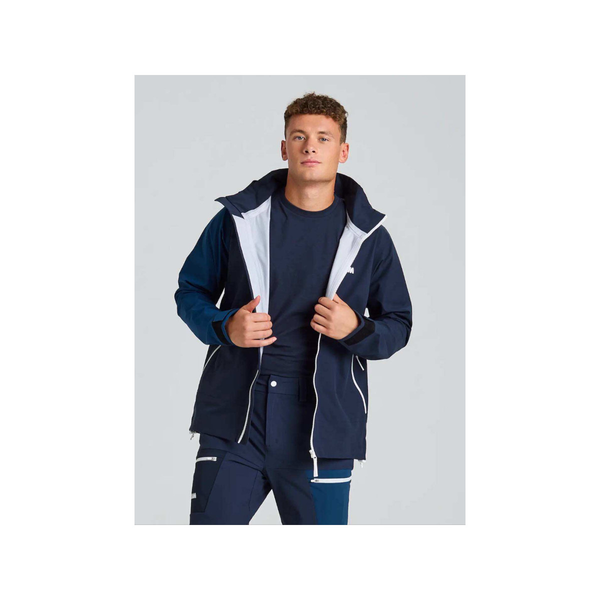 SLAM OD Hooded Jacket Segeljacke Herren dunkles marineblau, Größe L