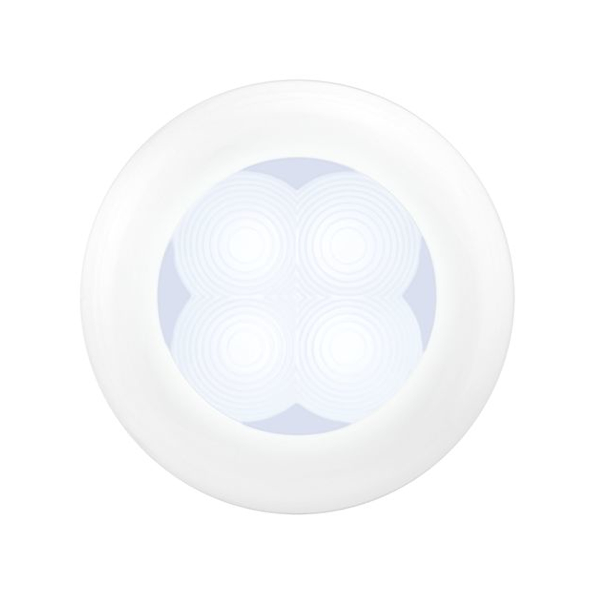 Hella LED SlimLine HI 24V weiß- Kunstst. rund