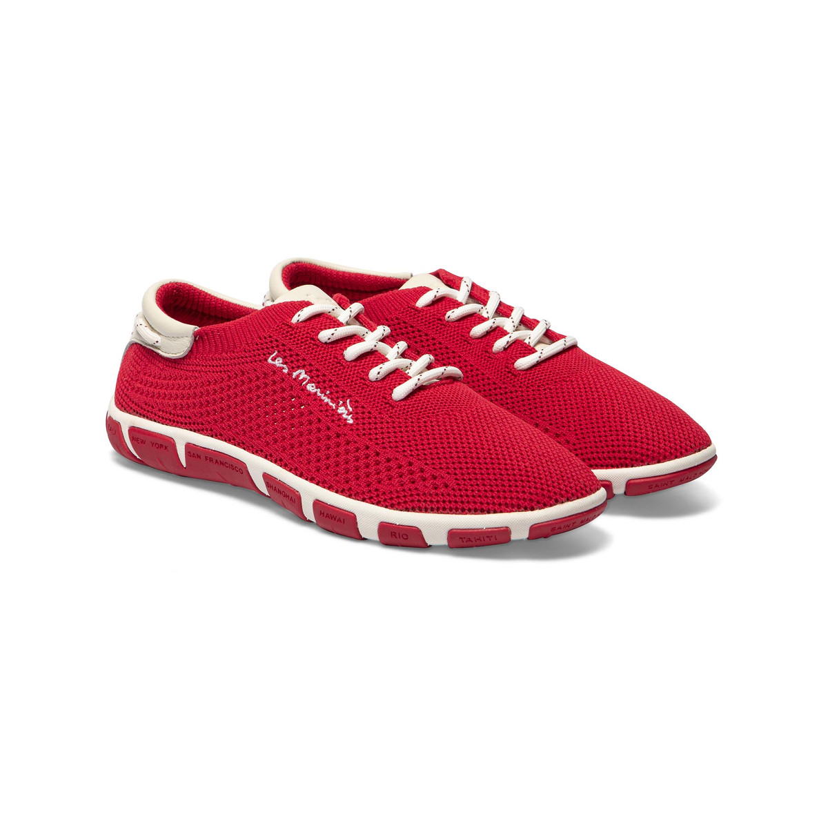 TBS Jazaria Bootsschuh Damen rot